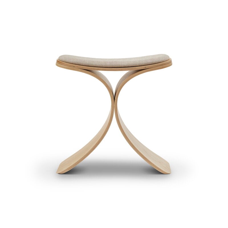 Gejst Luno stool, oak - beige, extra image