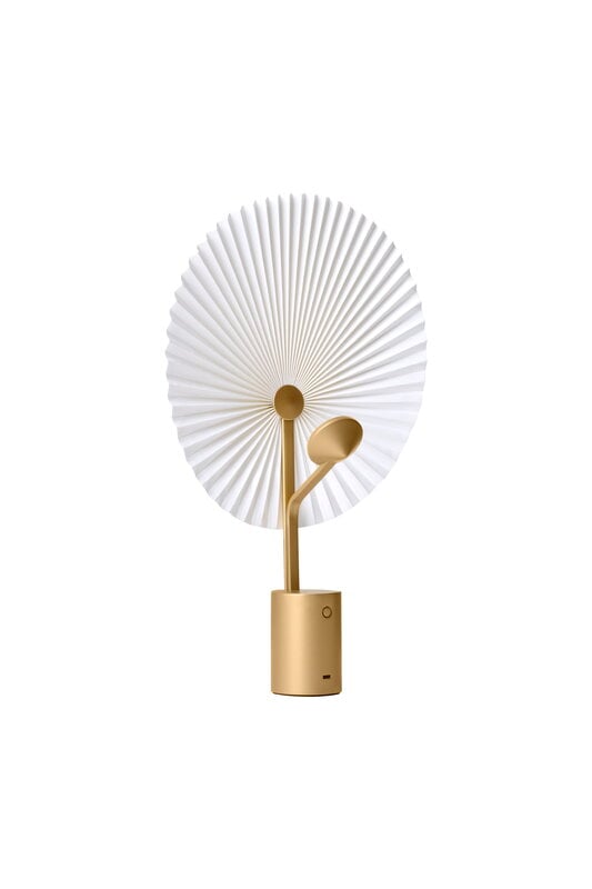 Gejst Liris portable table lamp, brass, view 3