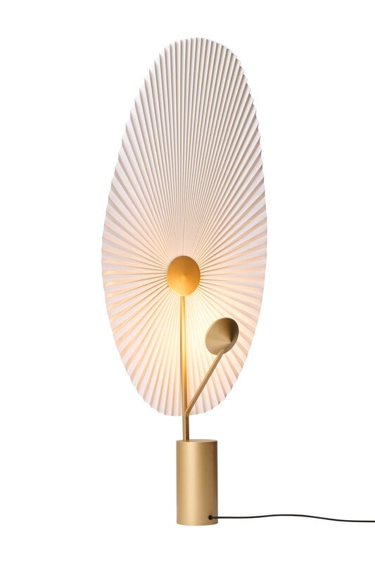 Gejst Liris floor lamp, brass, view 3