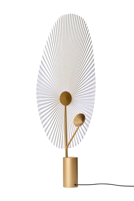Gejst Liris floor lamp, brass, view 4