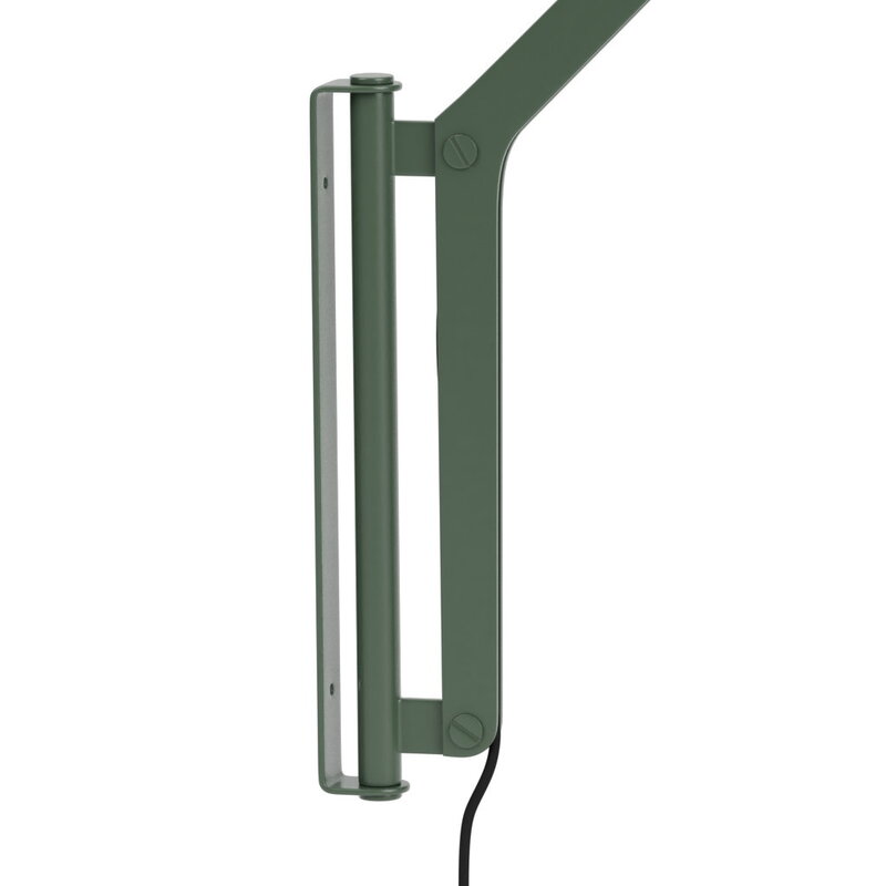 FDB Møbler U18 applique murale Hasle, courte, vert olive, image extra