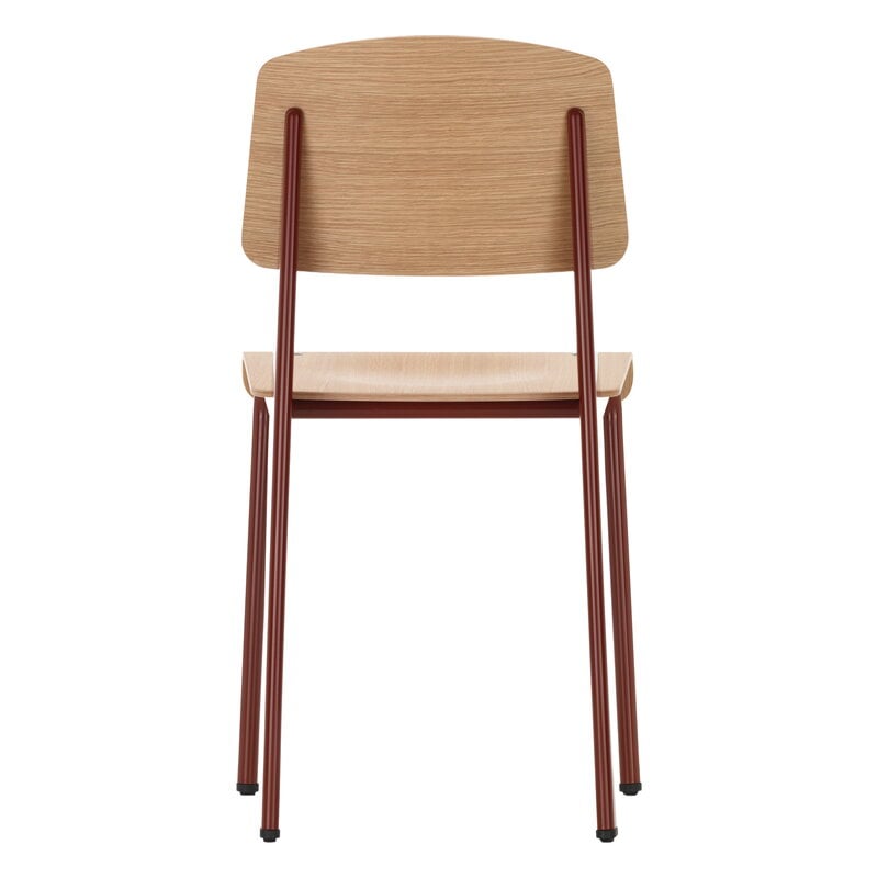 Vitra Sedia Standard, Japanese red - rovere, vista 4