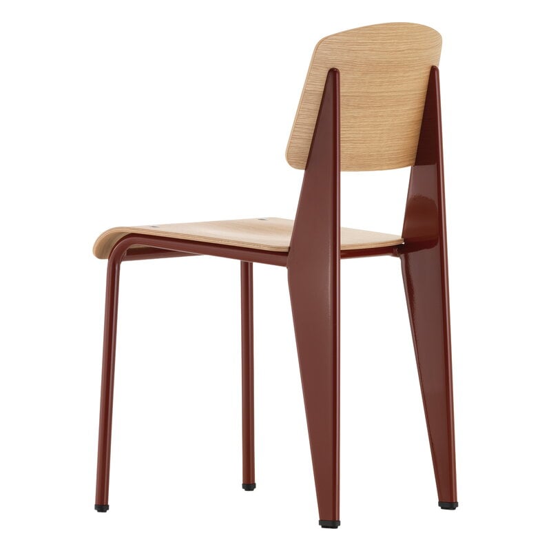 Vitra Sedia Standard, Japanese red - rovere, vista 6
