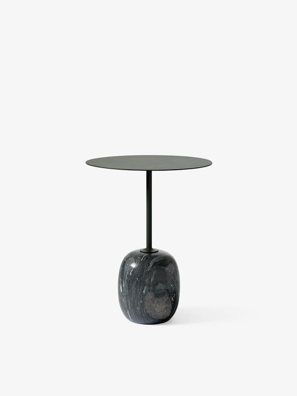 &Tradition Lato LN8 coffee table, deep green - Verde Grigio marble, view 8
