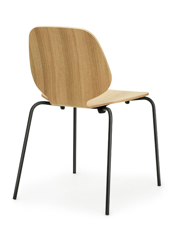 Normann Copenhagen My Chair, schwarzer Stahl - Eiche, extrabild