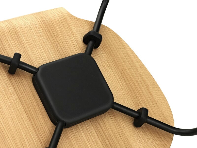 Normann Copenhagen My Chair, schwarzer Stahl - Eiche, extrabild