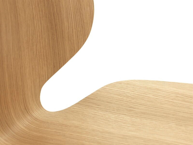Normann Copenhagen My Chair, schwarzer Stahl - Eiche, extrabild