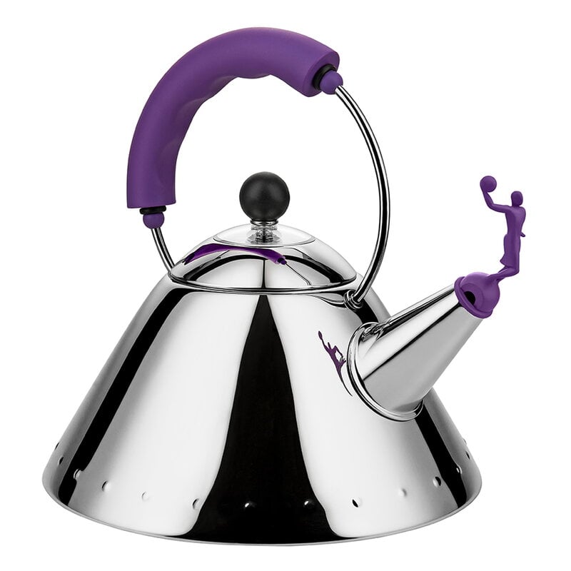  Alessi 9093 Kettle with Bird Whistle: Electric Kettles
