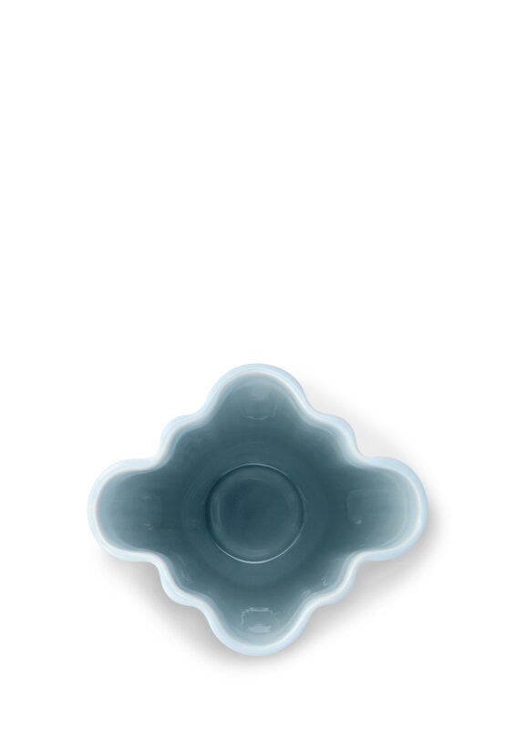 Kähler Hammershøi Unfold vase, 20,5 cm, bleu, image extra