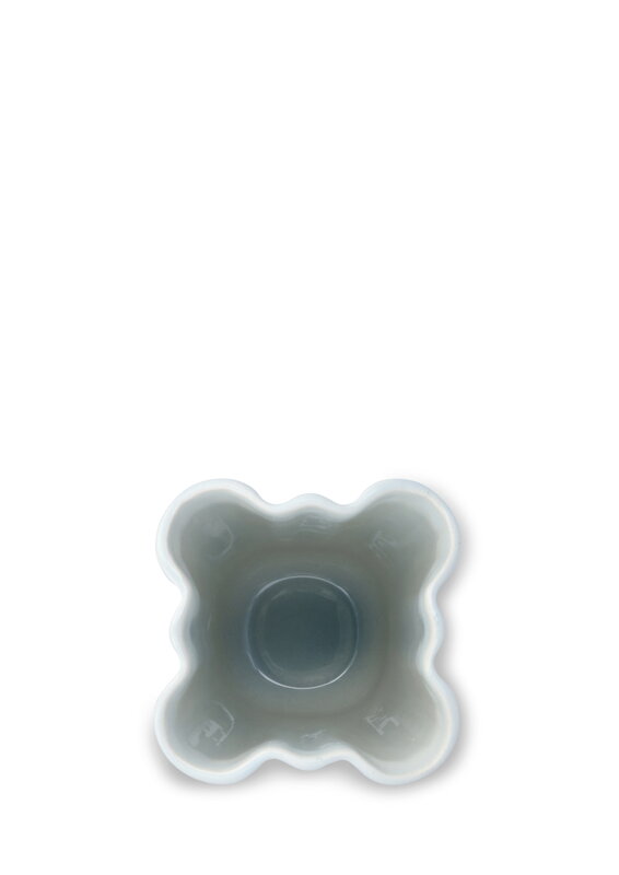 Kähler Hammershøi Unfold vase, 16,5 cm, blue, extra image