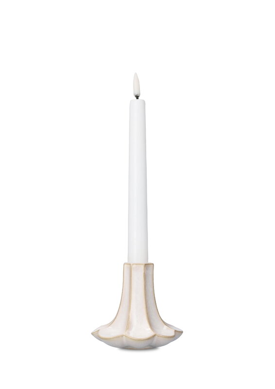 Kähler Kantarel candle holder, 10 cm, sand, view 3