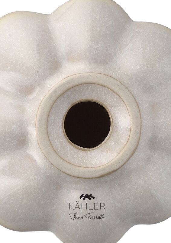 Kähler Kantarel candle holder, 10 cm, sand, view 4