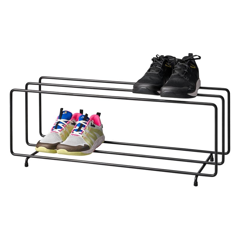 Mixrack shoe rack L, black | Finnish Design Shop