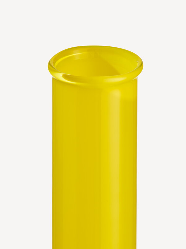 Kosta Boda Lab Round Flask maljakko, 315 mm, keltainen, näkymä 3