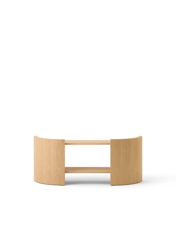 Audo Copenhagen Crescent shelving, low, oak, view 3
