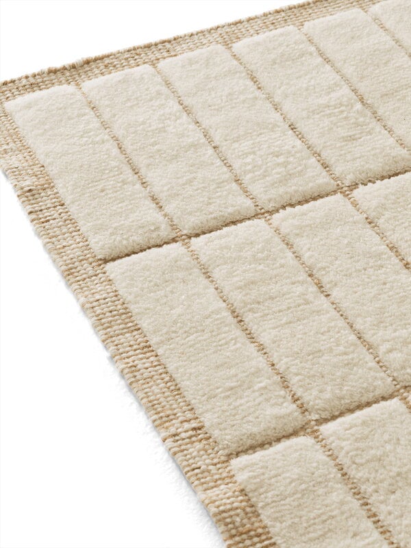 Audo Copenhagen Tile rug, 170 x 240 cm, ivory, extra image