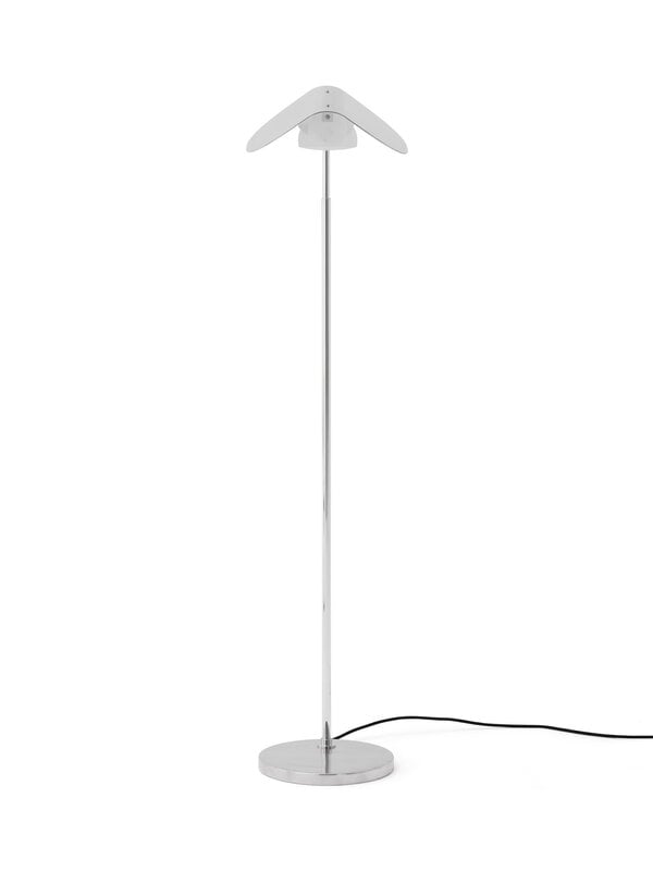 Audo Copenhagen Wing floor lamp, polished aluminium, extra image