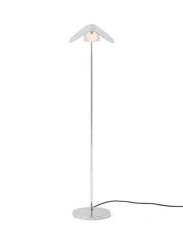 Audo Copenhagen Wing floor lamp, polished aluminium, extra image