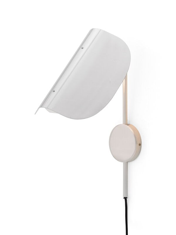Audo Copenhagen Wing wall lamp, polished aluminium, extra image