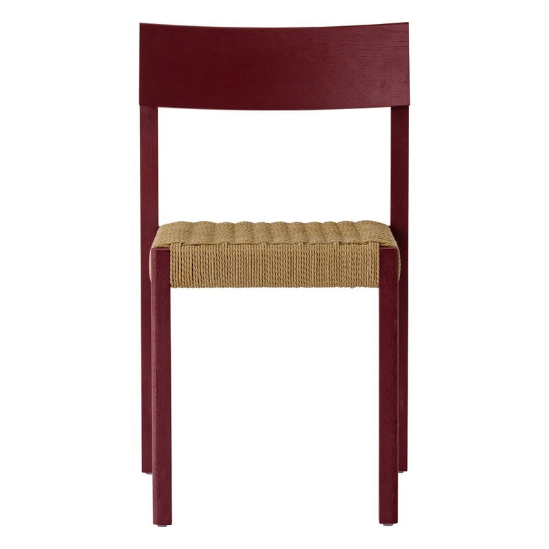 Audo Copenhagen Mauro tuoli, French red - paperinaru, näkymä 3