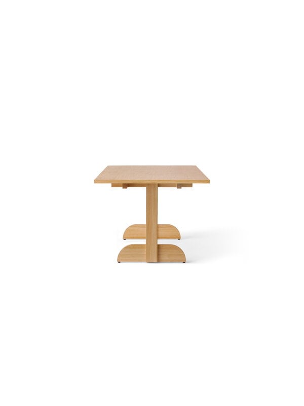 Audo Copenhagen Puffin dining table, 200 x 95 cm, oak veneer, view 4