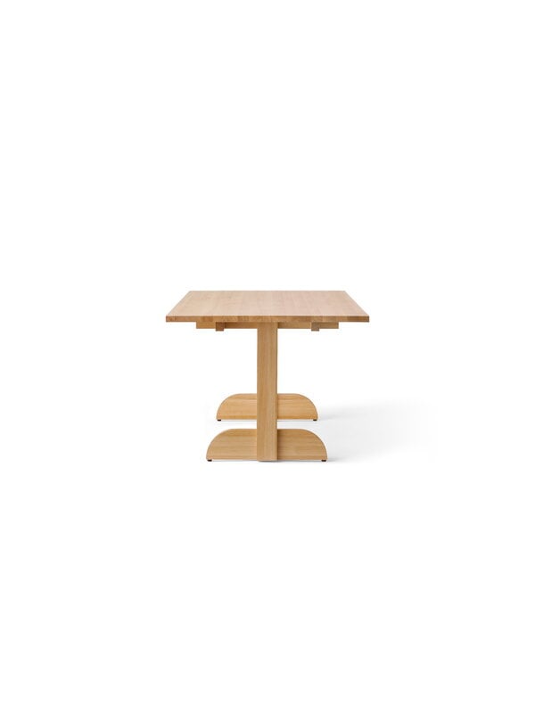 Audo Copenhagen Puffin dining table, 200 x 95 cm, solid oak, view 5