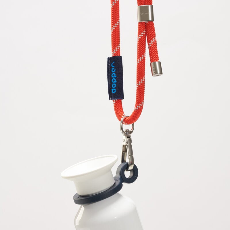Dopper Dopper Cord bottle string, silver red, view 3