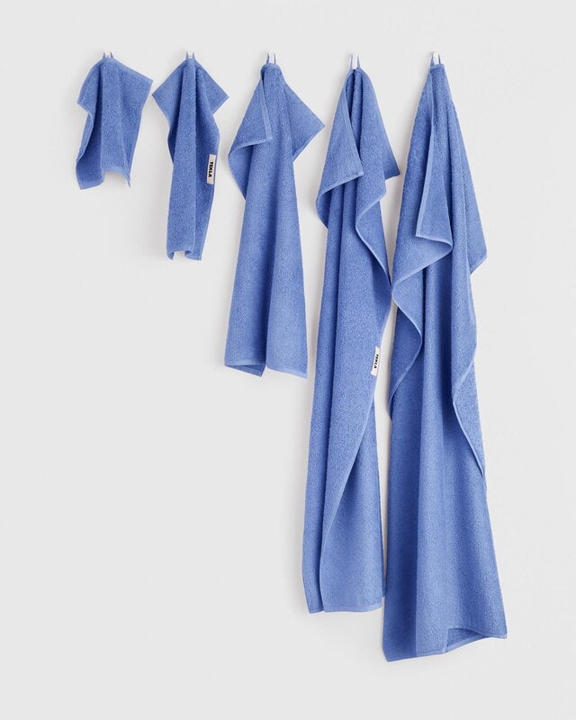 Tekla Handtuch, klarblau, extrabild
