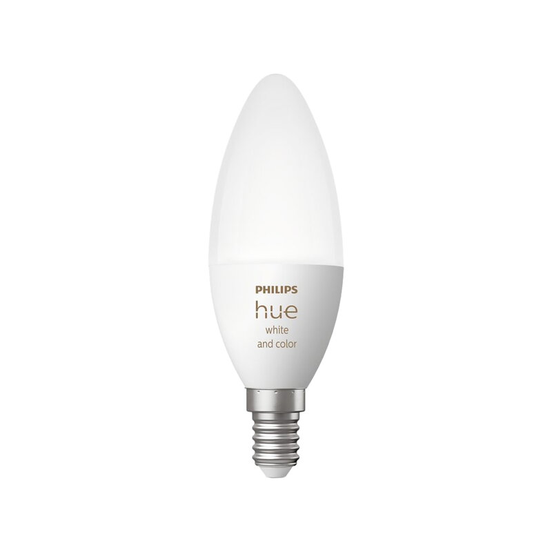 Philips Hue White and Color Ambience smart bulb 5,3W E14 470lm 2000-6500K, extra image