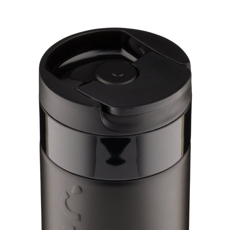 Dopper Travel Mug thermo mug, 400 ml, blazing black, view 3