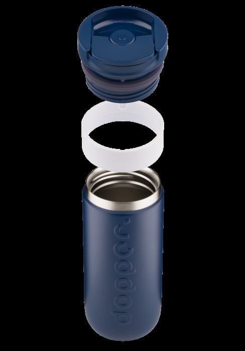 Dopper Travel Mug tazza termica, 400 ml, blu breaker, vista 3