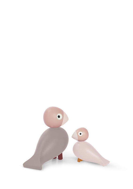 Kay Bojesen Denmark Songbird Liv & Lykke, soft pink, extra image