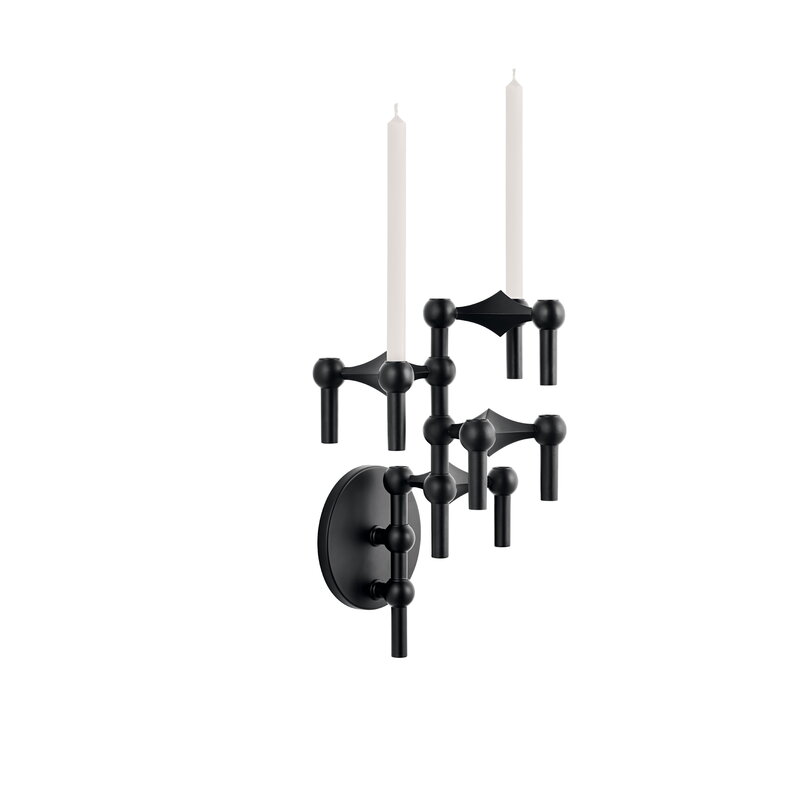 STOFF Copenhagen STOFF Nagel wall hanger, black, view 3