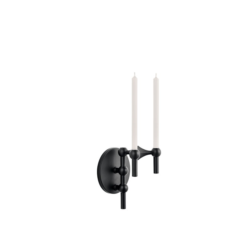 STOFF Copenhagen STOFF Nagel wall hanger, black, view 5