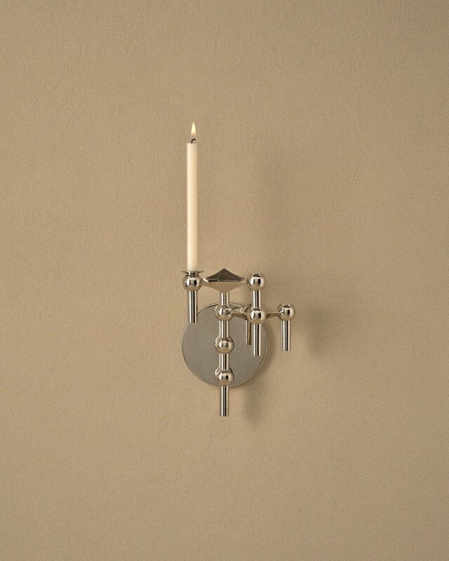 STOFF Copenhagen STOFF Nagel wall hanger, chrome, view 5