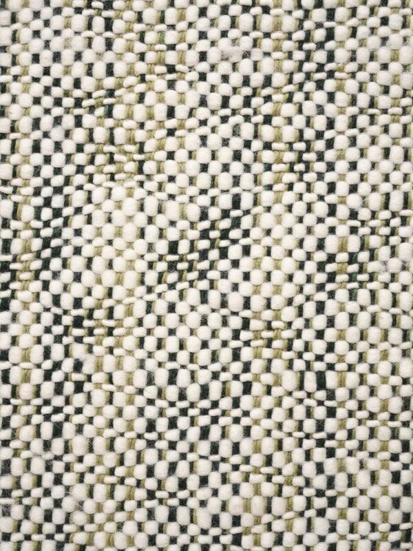 Tom Dixon Tweed Teppich, grün, extrabild