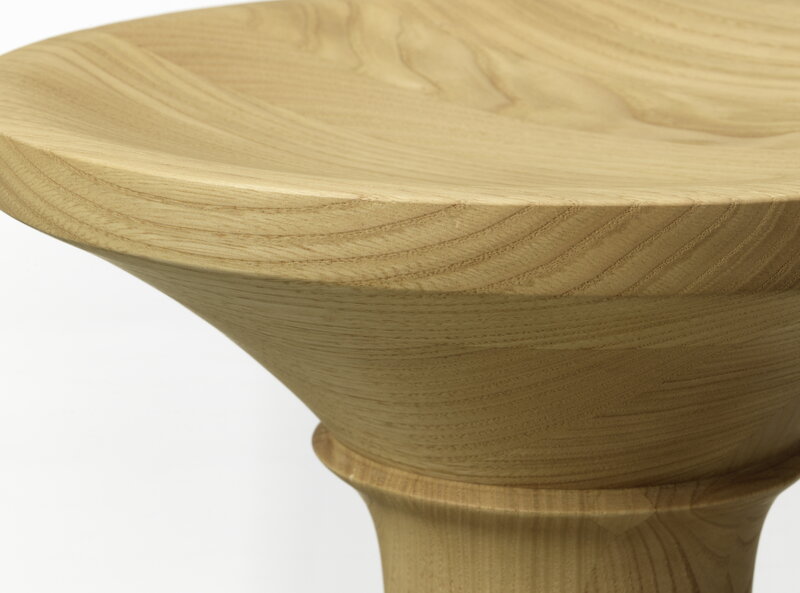 Vitra Stool, model B, chestnut, extra image