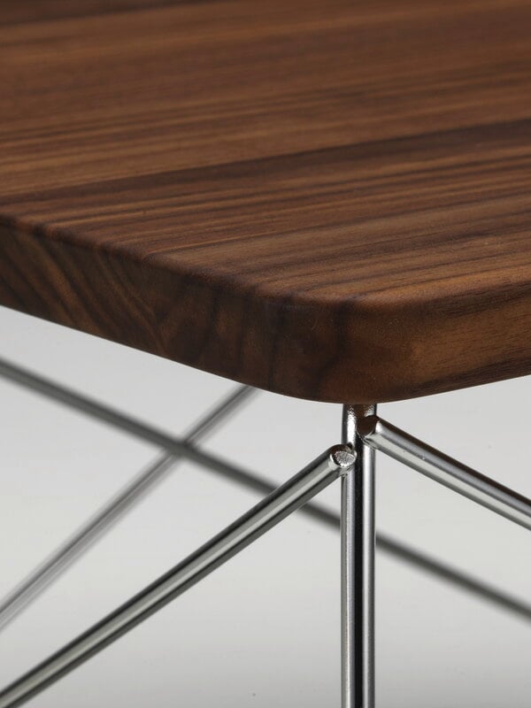 Vitra Eames LTR Occasional table, walnut - stainless steel, extra image