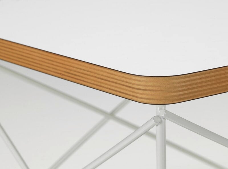 Vitra Table d'appoint Eames LTR, stratifié blanc - blanc, image extra