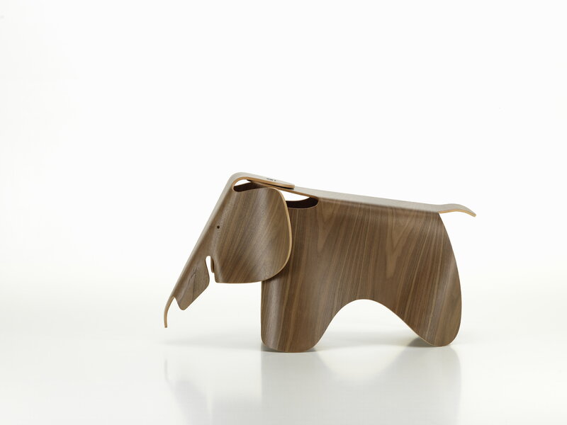 Vitra Eames Elephant, compensato, noce, immagine extra