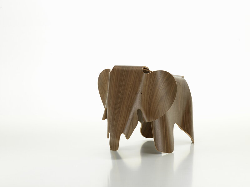 Vitra Eames Elephant, compensato, noce, immagine extra