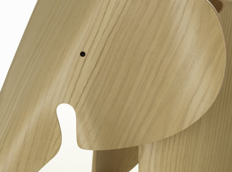 Vitra Eames Elephant, contreplaqué, châtaignier, image extra