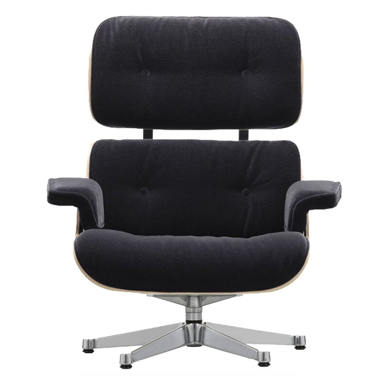 Vitra Eames Lounge Chair, new size, palisander - Calma dark anthracite 08, view 3