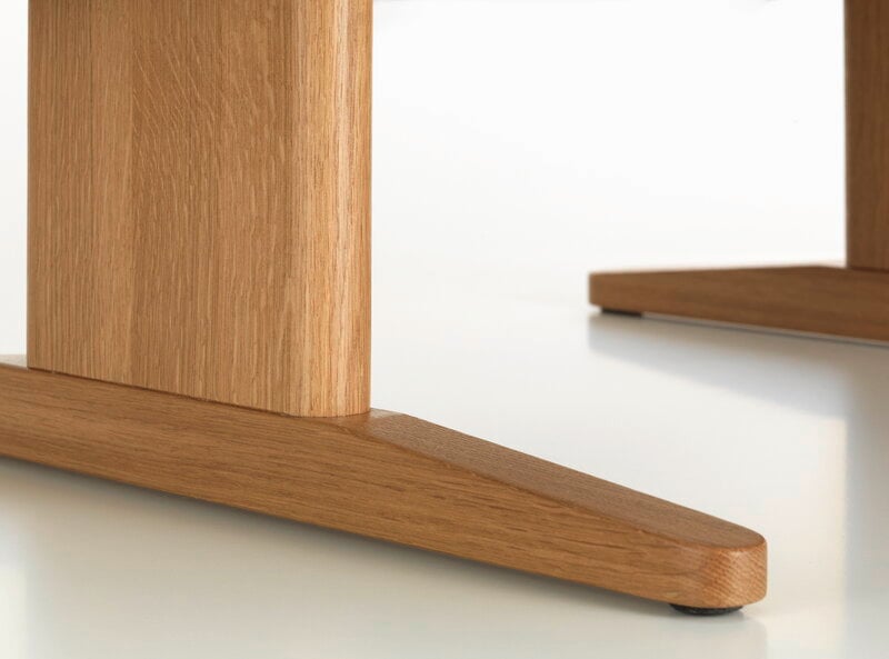Vitra Bascule Highback nojatuoli, luonnonvärinen tammi - Iroko cream, näkymä 5