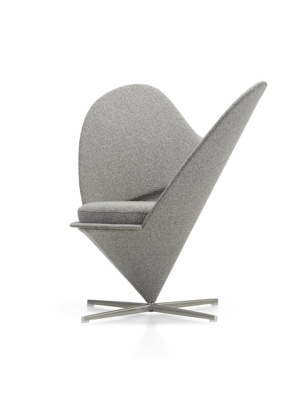 Vitra Heart Cone Chair poltrona lounge, basic dark - Cento 15 sale e pepe, immagine extra