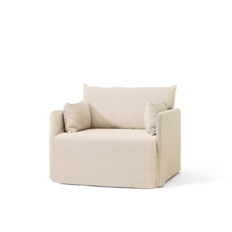 Audo Copenhagen Offset 1-seater with loose cover, Logan Jasmine, view 2