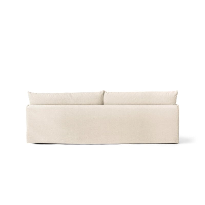 Audo Copenhagen Offset 3-seater sofa with loose cover, Logan Jasmine, view 2