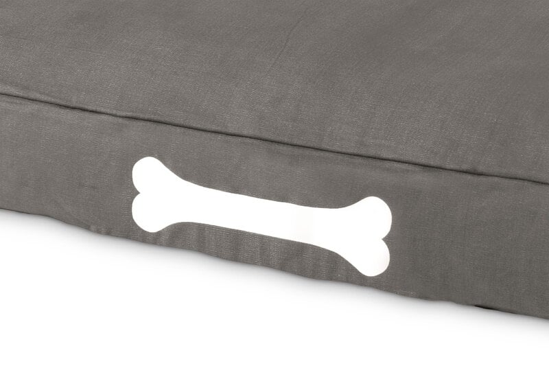 Fatboy Doggielounge, groß, recyceltes Canvas Anthrazit, extrabild