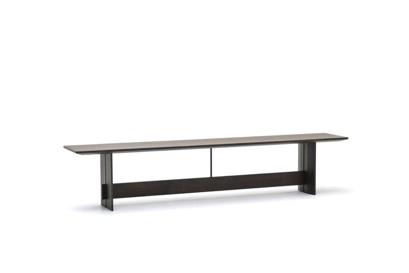 Karimoku Case A-B01 penkki, 150 cm, savustettu tammi, tuotteen lisäkuva