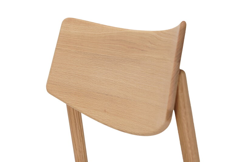 Karimoku Case A-DC03 ruokapöydän tuoli, lakattu tammi - beige Maple 0222, tuotteen lisäkuva
